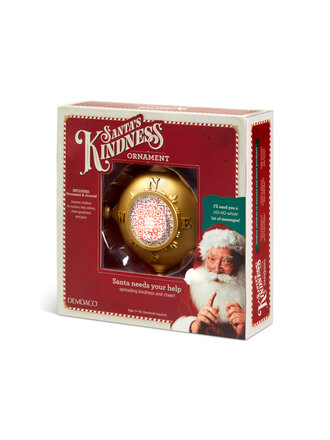 Santa's Kindness Ornament & Journal Set Santa's Kindness Ornament & Journal Set