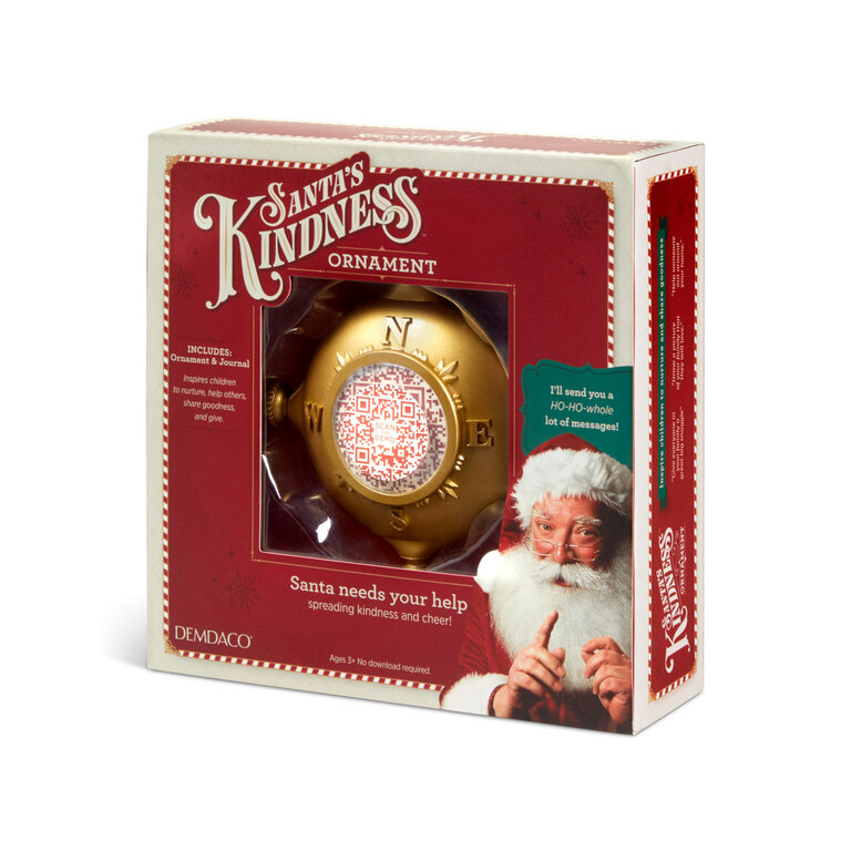 Santa's Kindness Ornament & Journal Set
