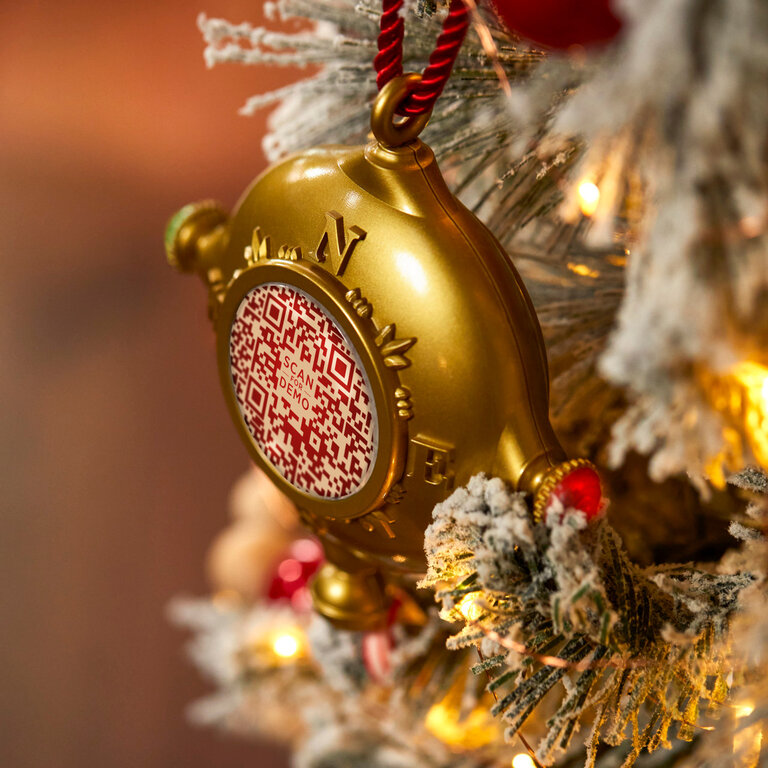 Santa's Kindness Ornament & Journal Set