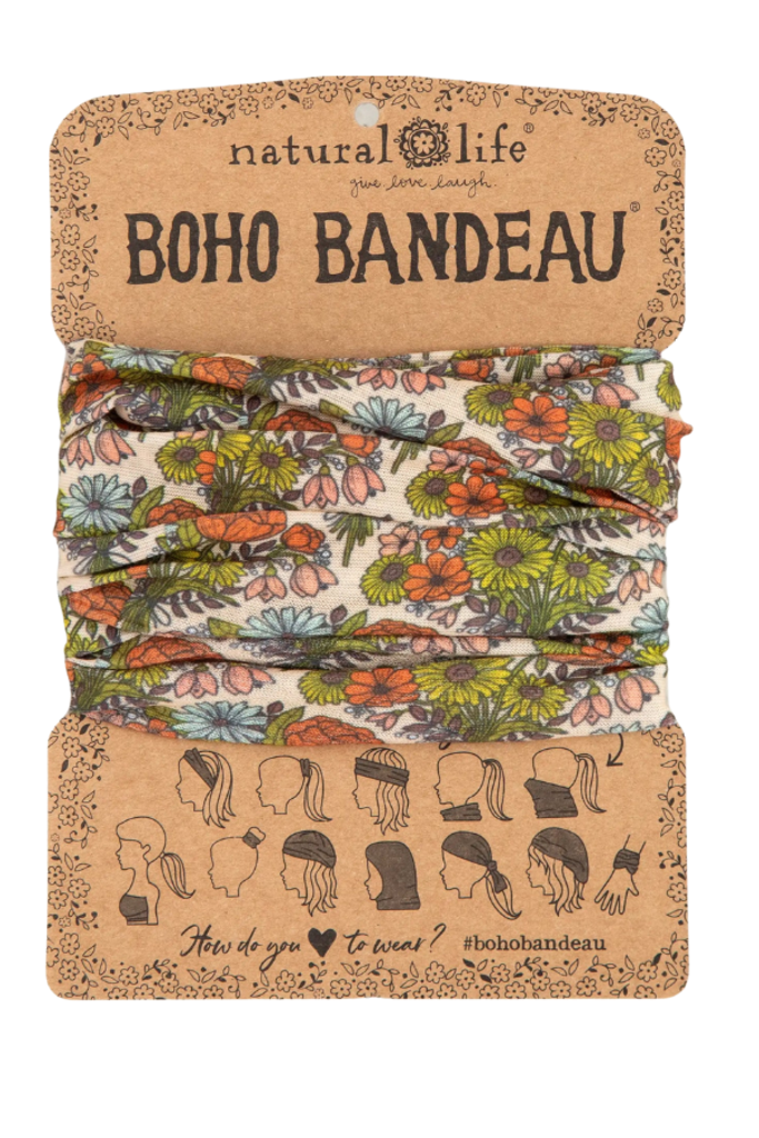 Natural Life™ Boho Bandeau - Retro Daisies