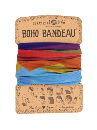 Natural Life™ Boho Bandeau - Mountain Range Natural Life™ Boho Bandeau - Mountain Range