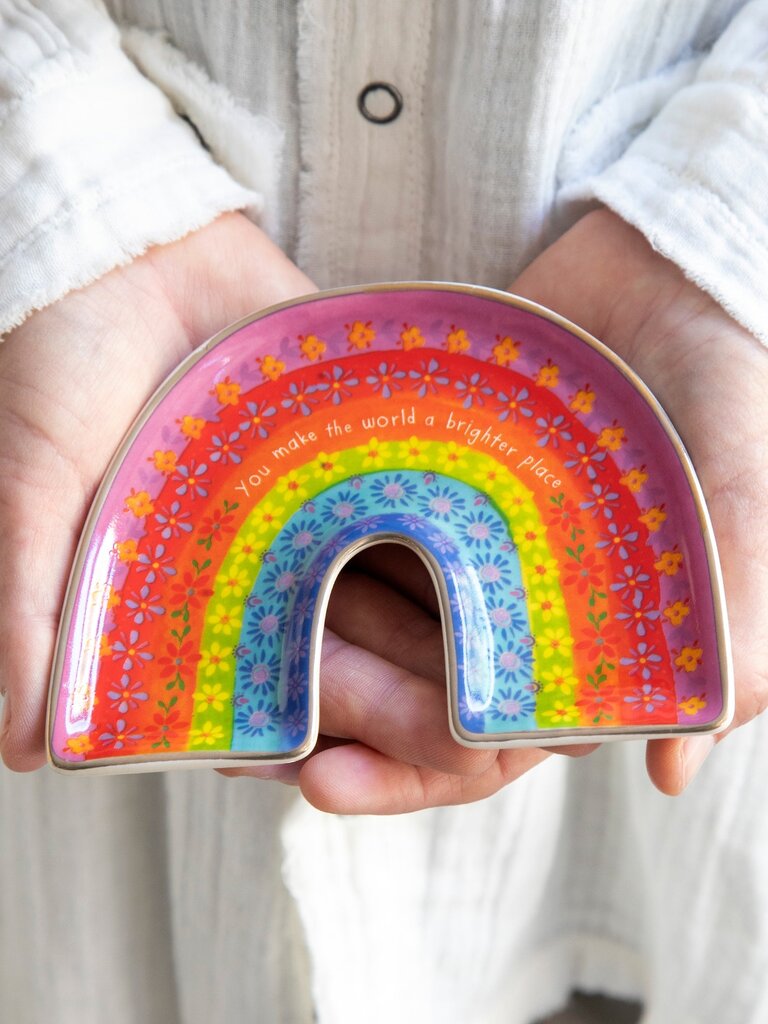 Natural Life™ Rainbow Shaped Trinket Dish