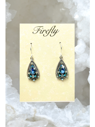 Firefly Teardrop Mosiac Drop Ear Firefly Teardrop Mosiac Drop Ear