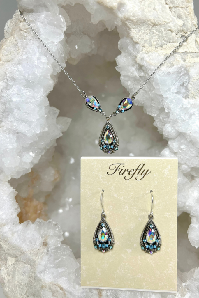 Firefly Drop Pendant Necklace