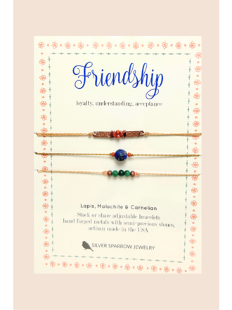 Stone Stacking Bracelet Set - Friendship Stone Stacking Bracelet Set - Friendship