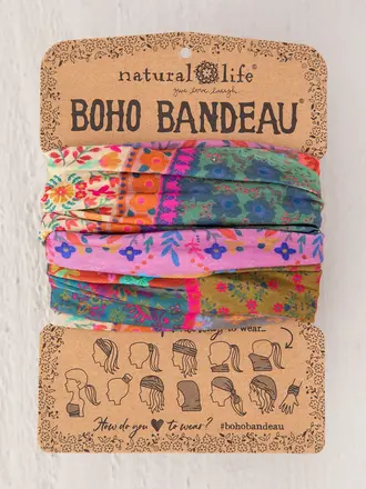 Natural Life™ Boho Bandeau - Multi Patchwork Natural Life™ Boho Bandeau - Multi Patchwork
