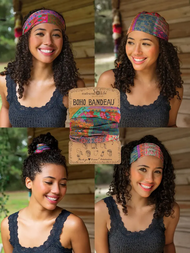 Natural Life™ Boho Bandeau - Multi Patchwork