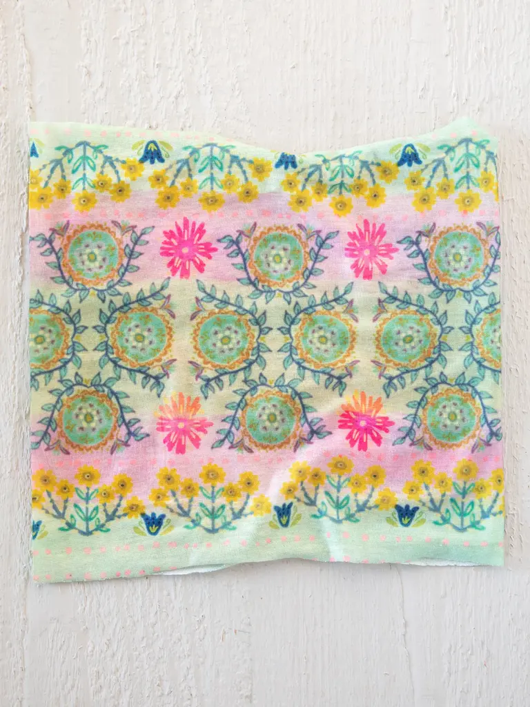 Natural Life™ Half Boho Bandeau - Mint Borders
