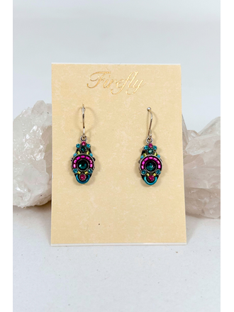 Firefly Oval Mosaic Earrings