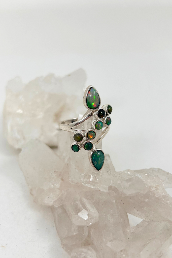 Opal Pathways Ring