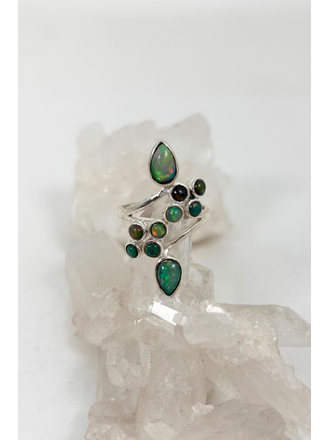 Opal Pathways Ring