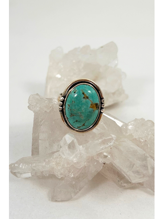 Turquoise Cabochon Ring