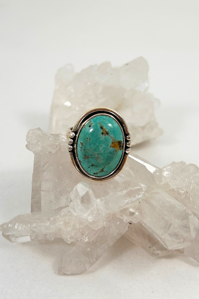 Turquoise Cabochon Ring