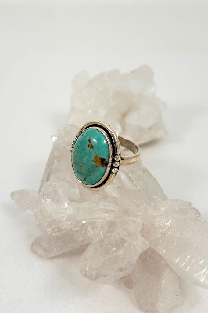 Turquoise Cabochon Ring