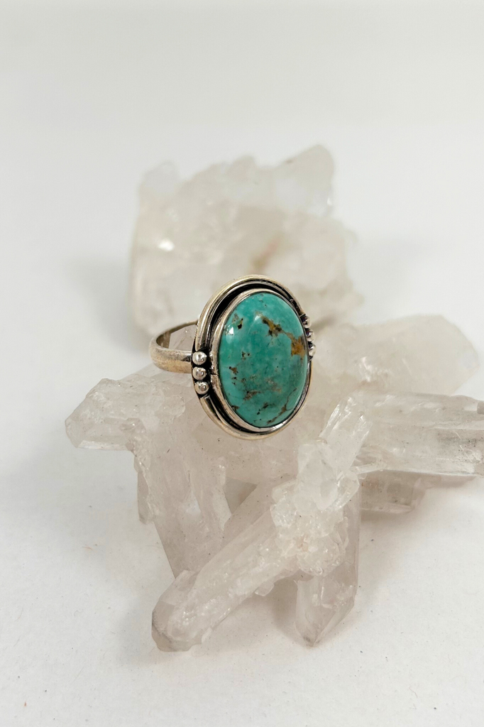 Turquoise Cabochon Ring