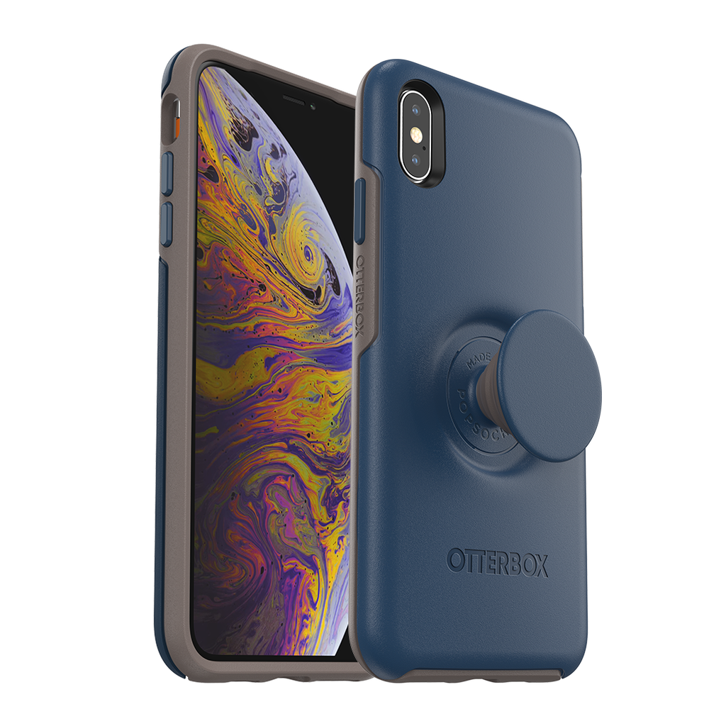 Otter Box Otterbox Pop Symmetry For Iphone Xs Max Blue Tech