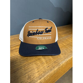 L2 Brands Camel Navy White Trucker Hat