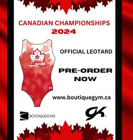 GK Elite SBG100 - Léotard Officiel Championnats Canadiens 2024