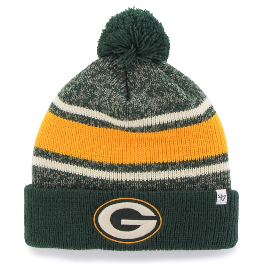 Green Bay Packers Fairfax Cuffed Knit Hat - Packerland Plus