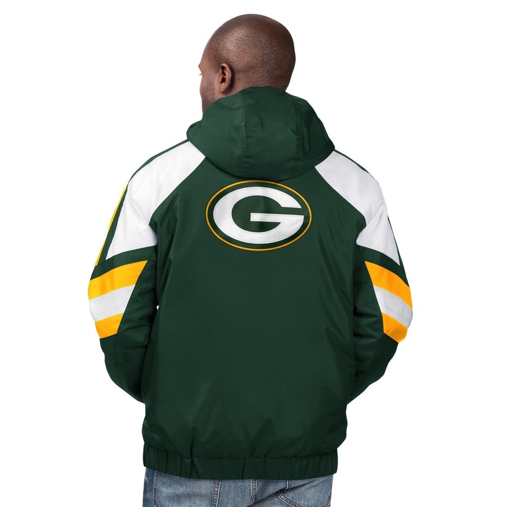 Green Bay Packers Men's The Pro Hooded Jacket - Packerland Plus