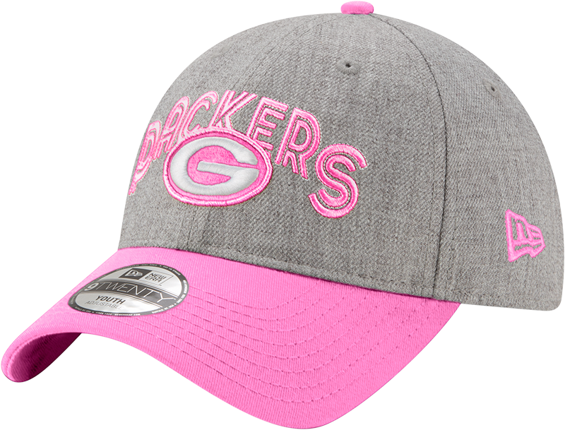 pink packers hat