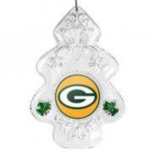Green Bay Packers Traditional Clear Tree Ornament Packerland Plus