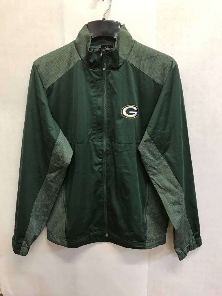 Green Bay Packers Men's Revolve Full Zip Jacket - Packerland Plus