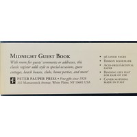 Guest Book - Midnight (Navy)