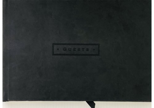 Guest Book - Black