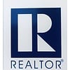 Realtor R Magnet - Square - White