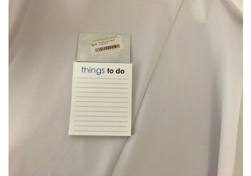 Pad w/Bus Card Magnet - Things To Do