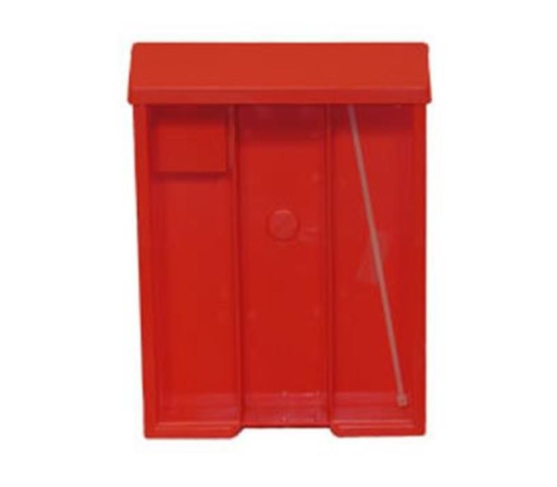 Flyer Box - Back W/Lid - Red