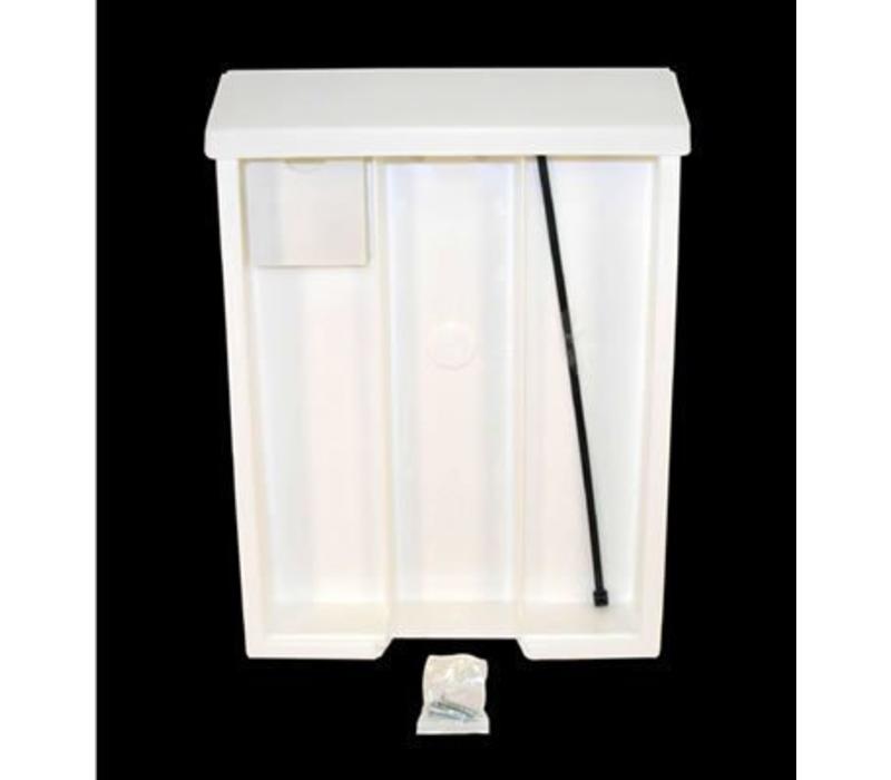 Flyer Box - Back W/Lid - White