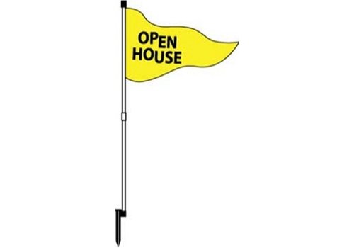 Flag - Open House - Yellow