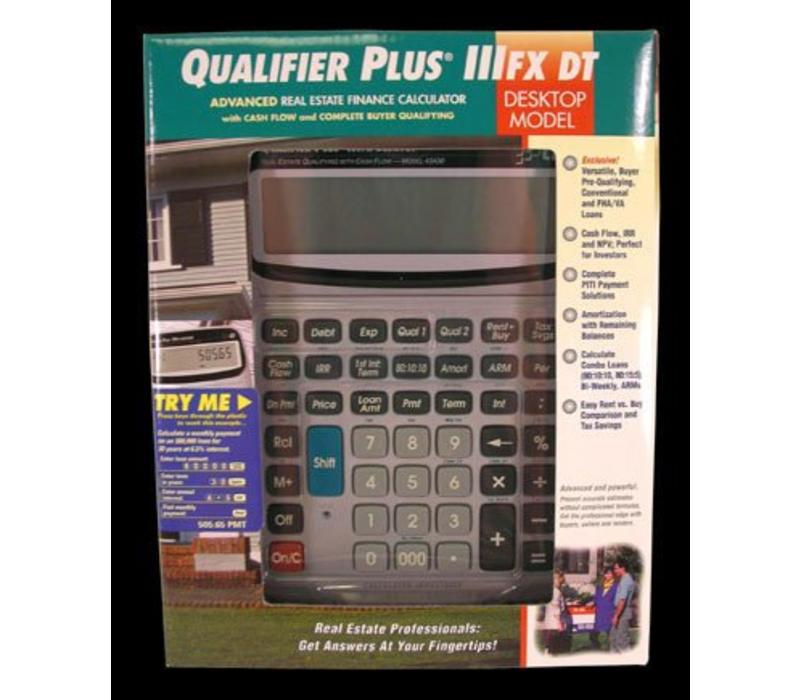 Calculator - Qualifier Plus FX - Desktop