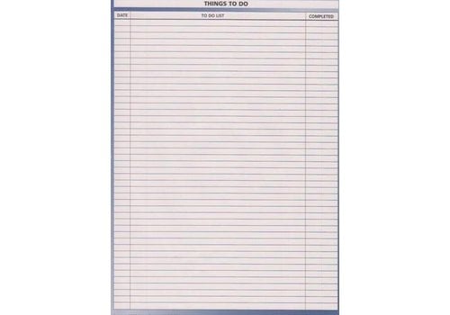 Planner Insert - To Do List - Lg