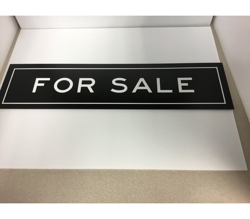 Sign Rider B & W For Sale 6x24