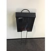 Flyer Box w/Lawn Stake - Black