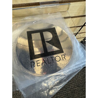 Realtor R Auto Magnet - Round -