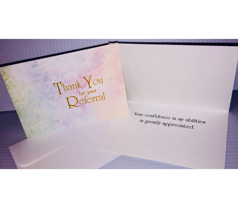 Cards - Thank You - Referral - 10 pk