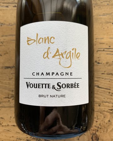 Champagne Vouette & Sorbee Blanc d'Argile