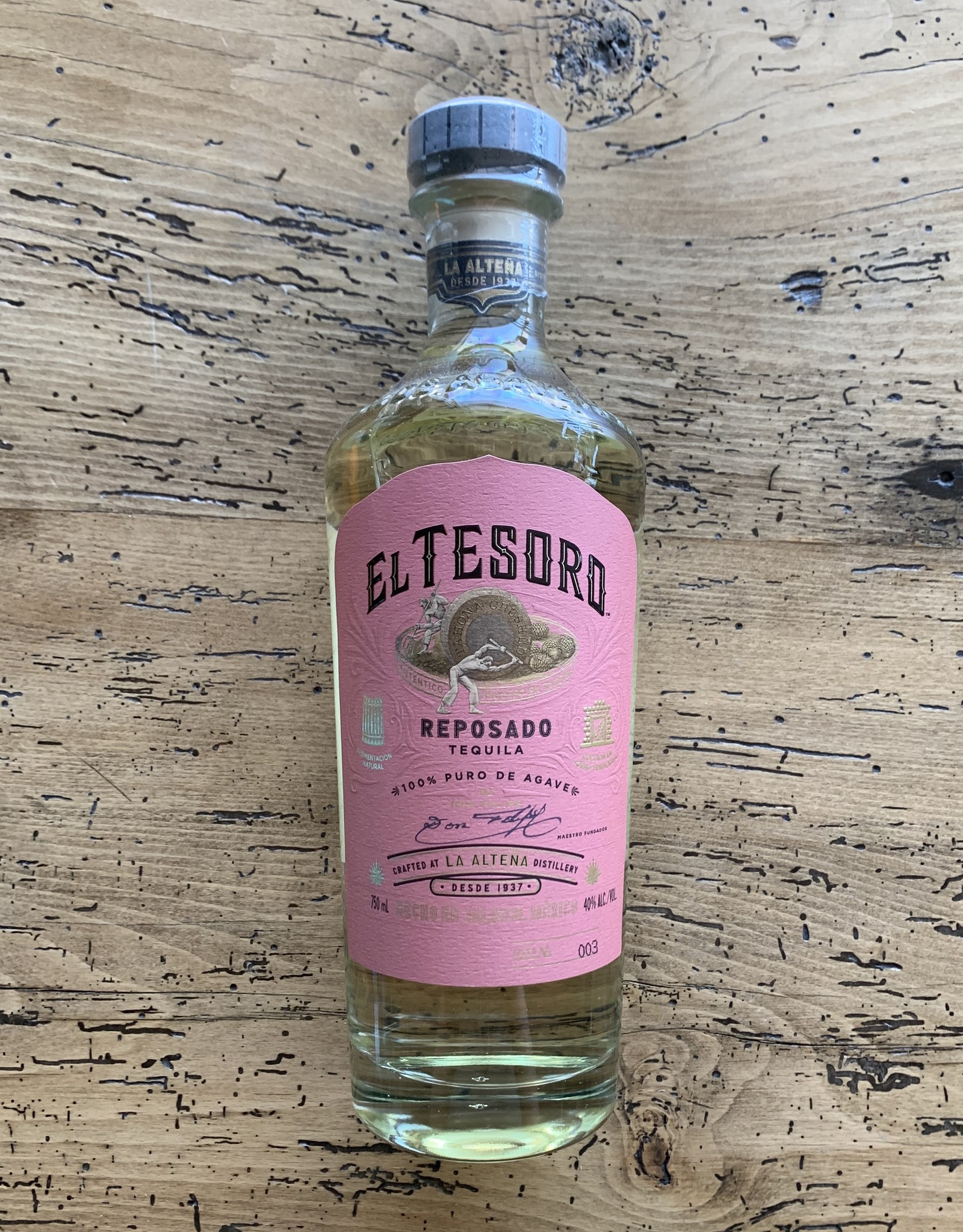 El Tesoro Tequila Reposado