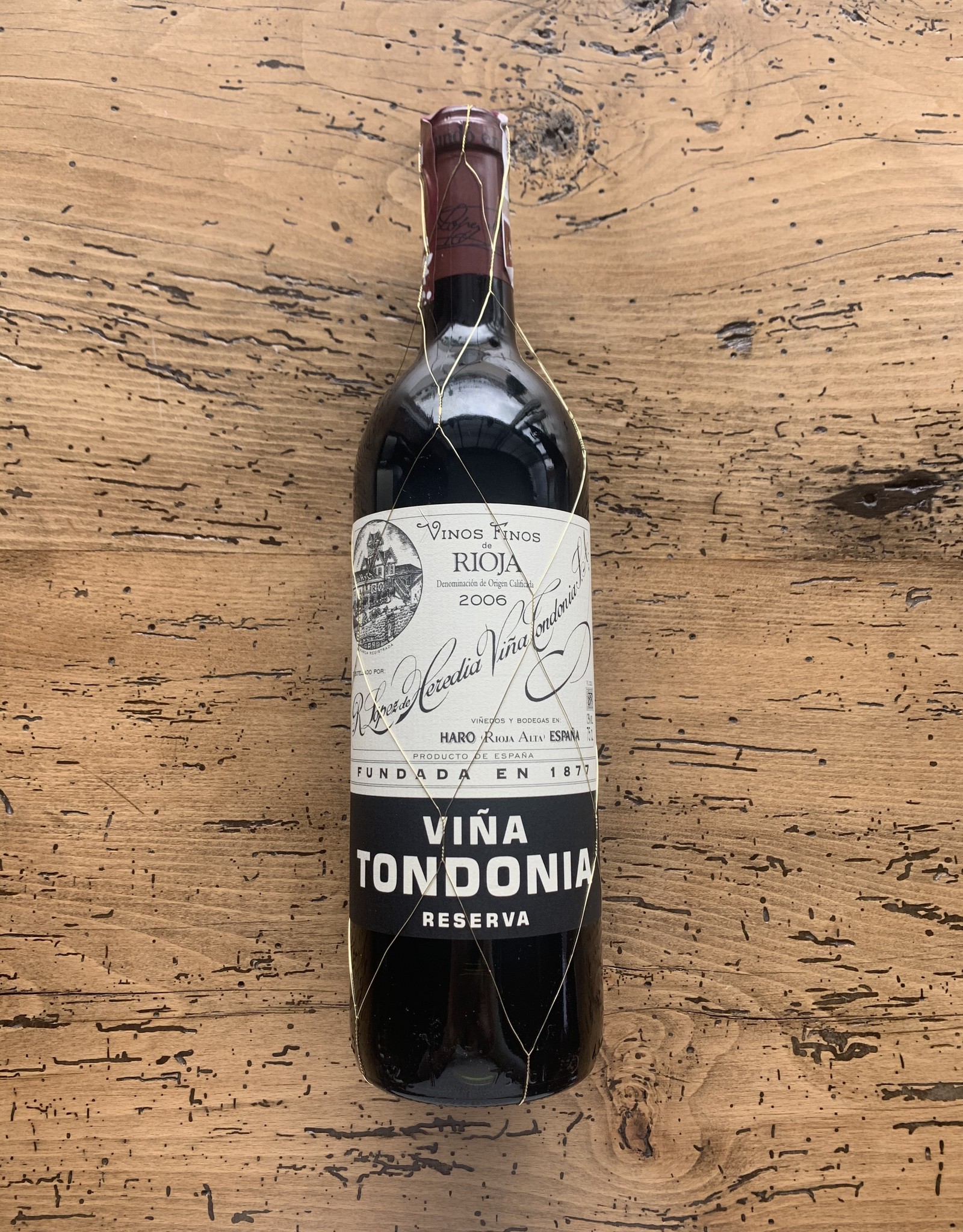 Lopez de Heredia Vina Tondonia Reserva 2012