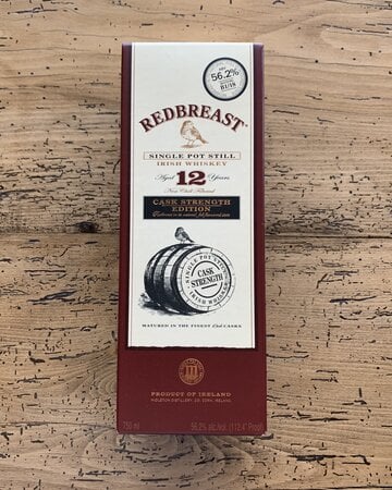 Redbreast Irish Whisky 12 Year Cask Strength