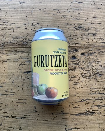 Gurutzeta Basque Cider 4pk Cans