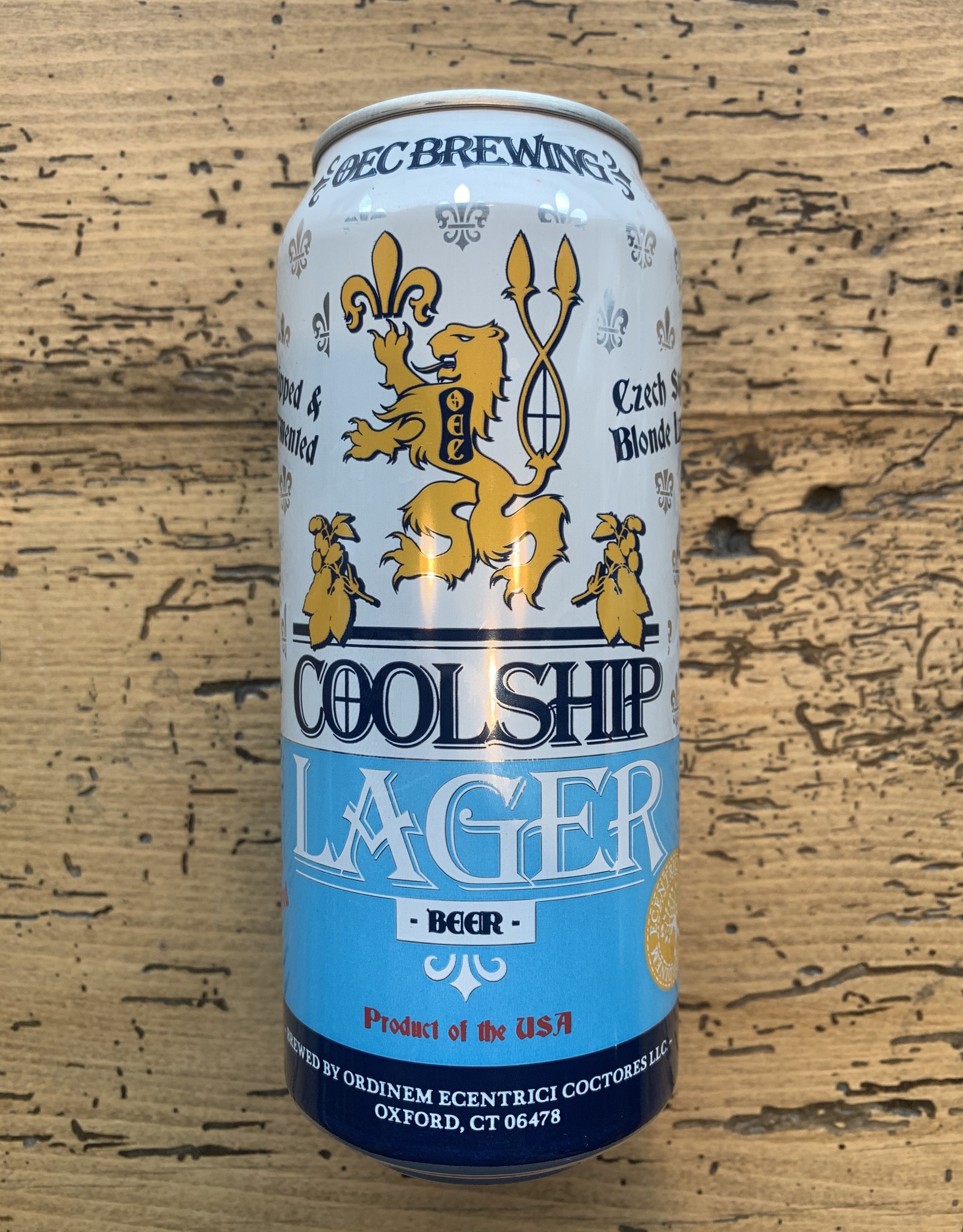 OEC Brewing Coolship Lager 4pk