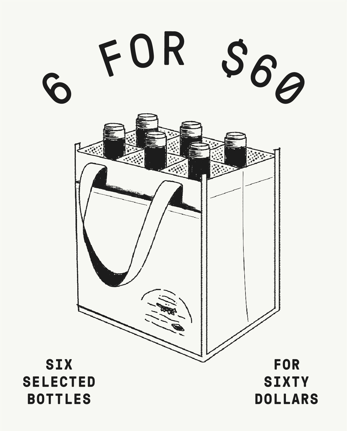 Woodland Wine Merchant 6 for $60 Bag