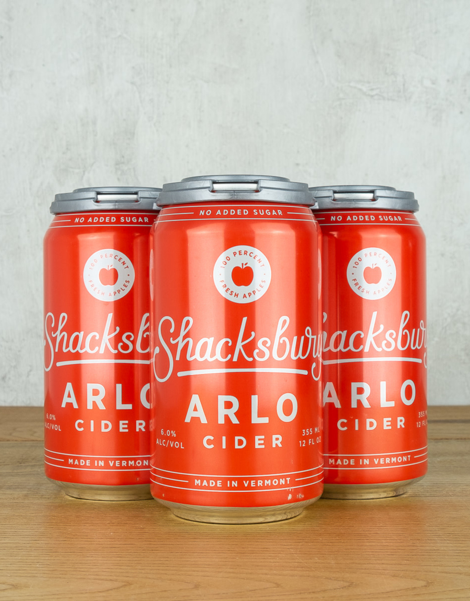Shacksbury Arlo Cider Can 4pk