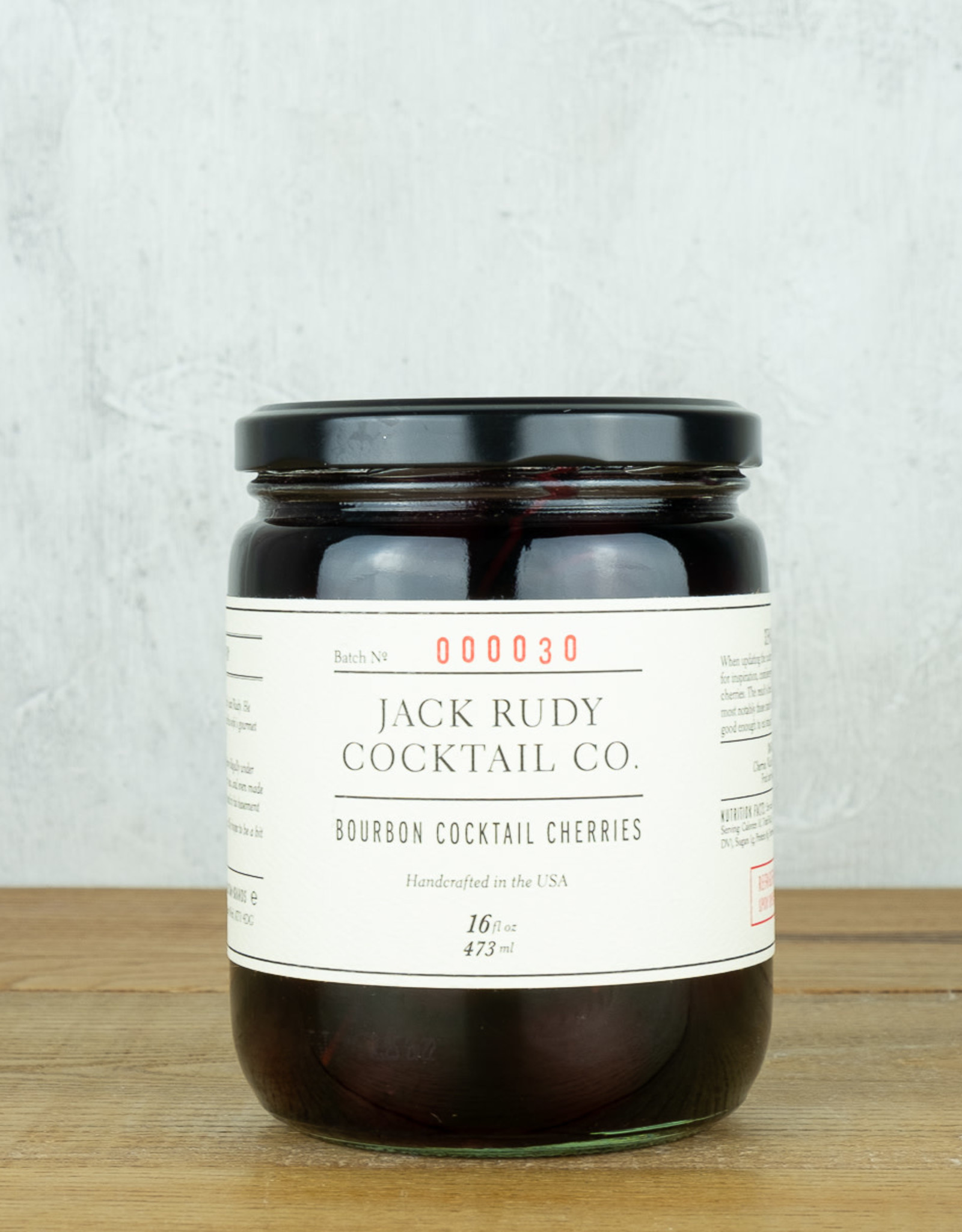 Jack Rudy Cocktail Co Bourbon Cocktail Cherries