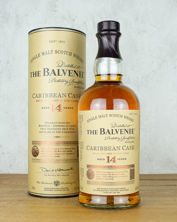 Balvenie 14 Year Caribbean Cask Single Malt Scotch Whisky